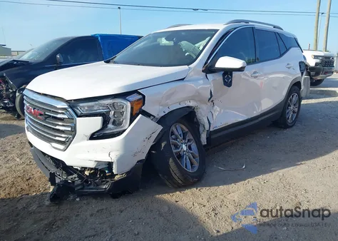 2024 GMC Terrain Fwd Slt from USA, damaged, VIN 3GKALPEG3RL186373